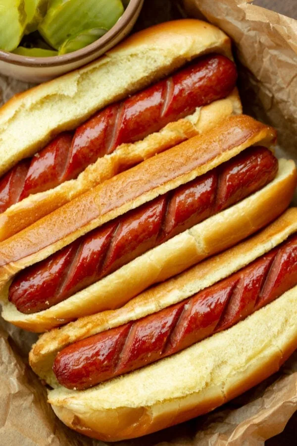 Hotdogs in the Air Fryer [+Video]