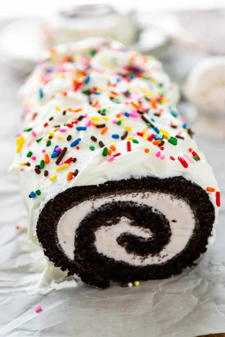 Ice Cream Cake Roll