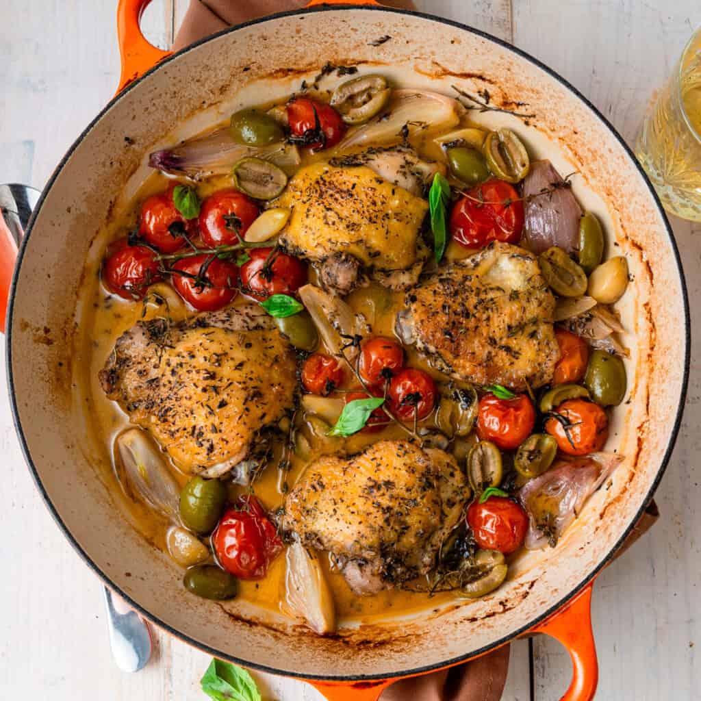 One Pot Chicken Provencal