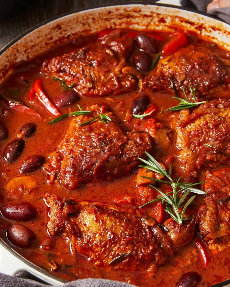 Chicken Cacciatore (Italian chicken stew)