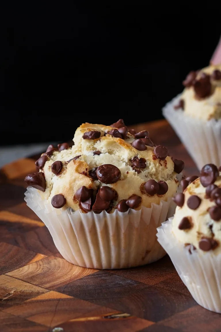 Chocolate Chip Muffins (vegan. gluten-free option)