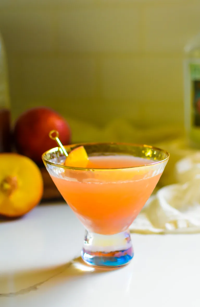Sweet Peach Martini