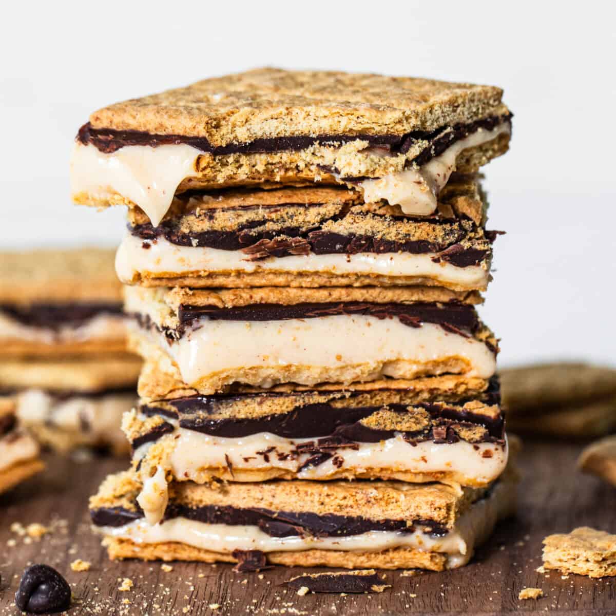 Frozen Peanut Butter Protein S’mores