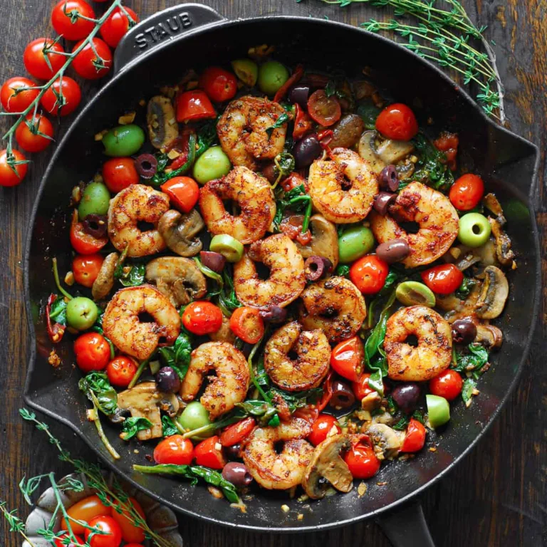Mediterranean Shrimp (30 Minutes, One-Pan)