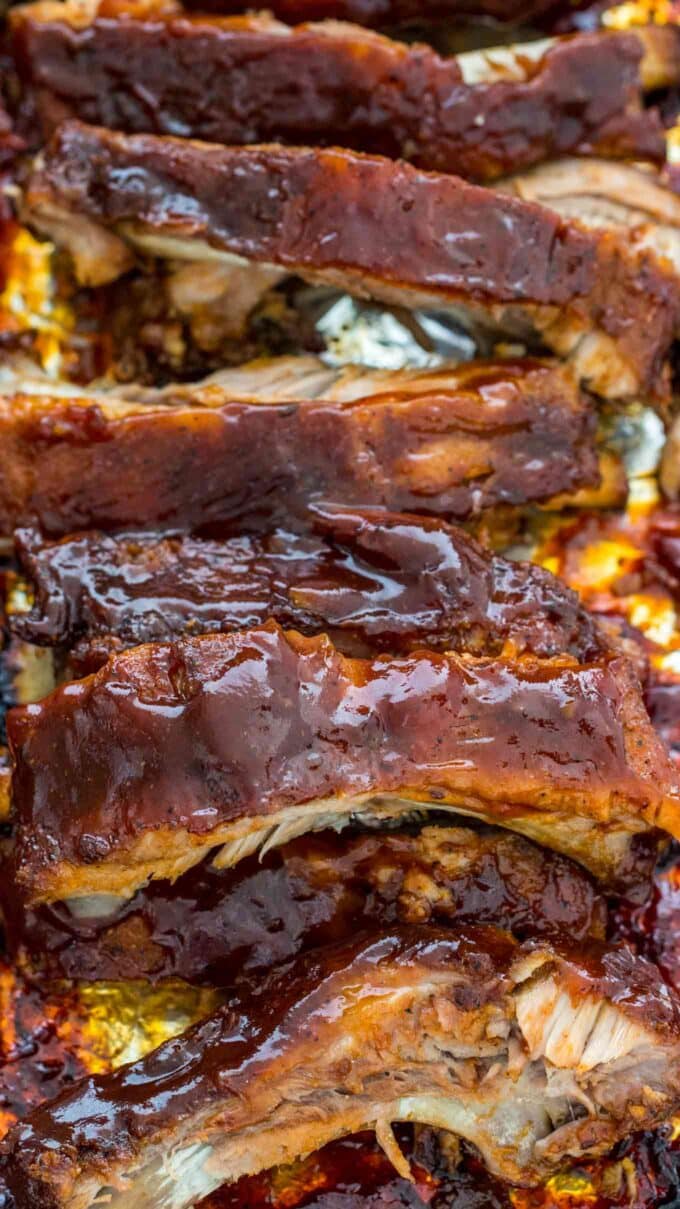 Oven Barbecue Ribs [Video]