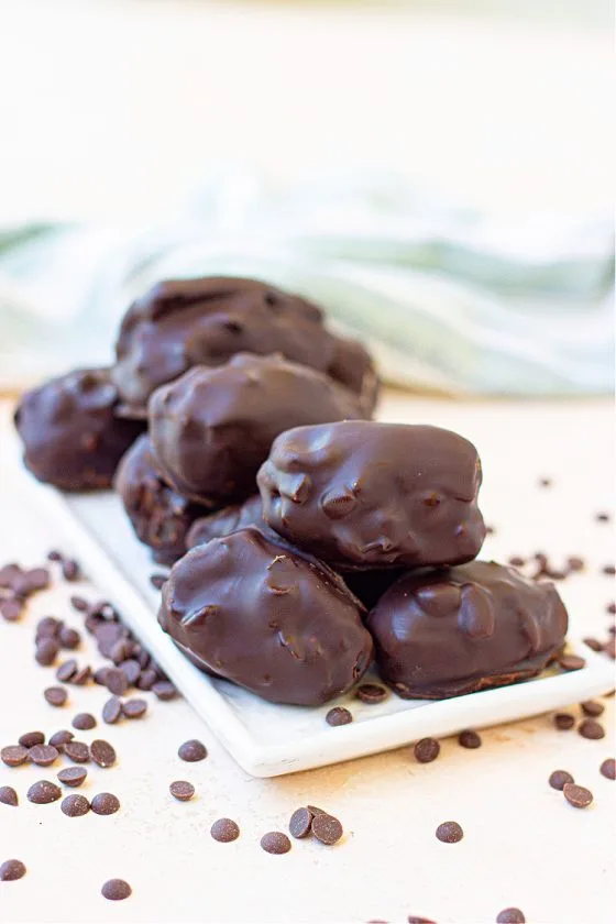Chocolate Covered Snickers Dates