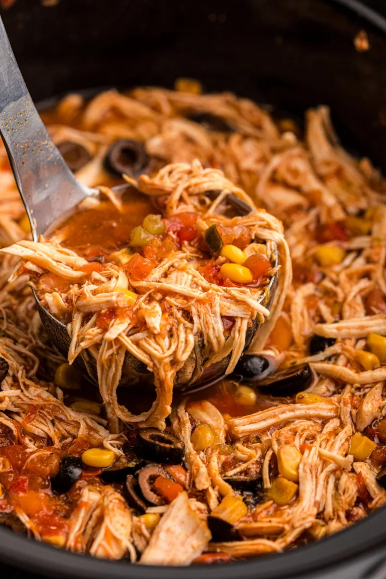 Slow Cooker Chicken Taco Soup