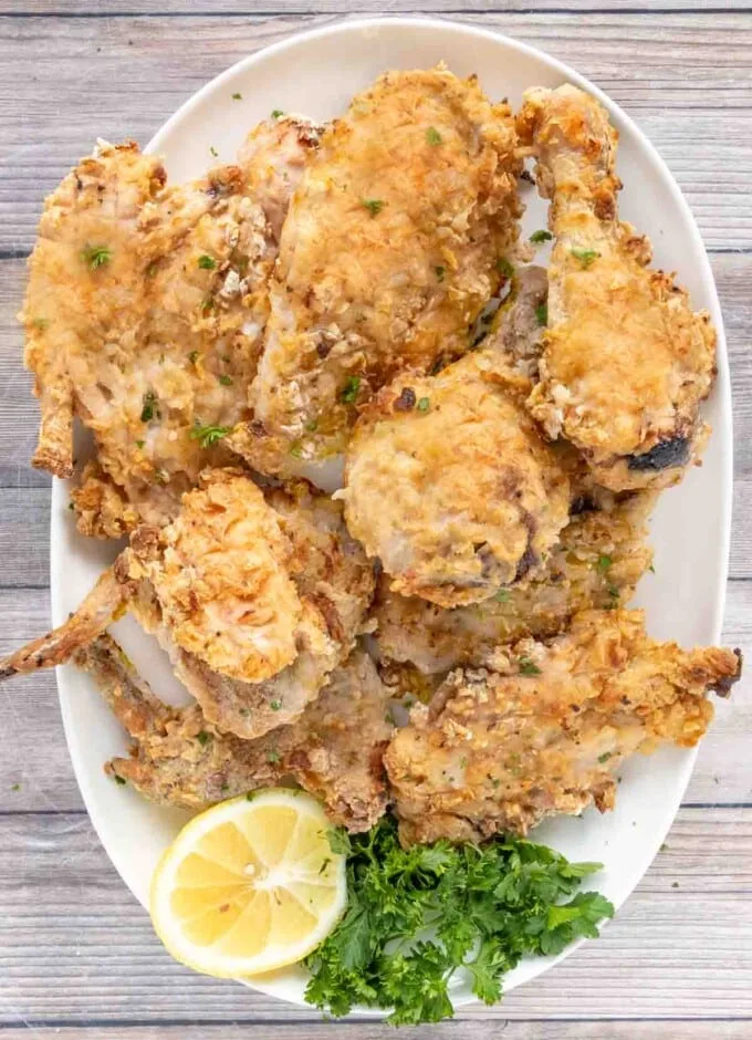 Easy Oven-Fried Chicken