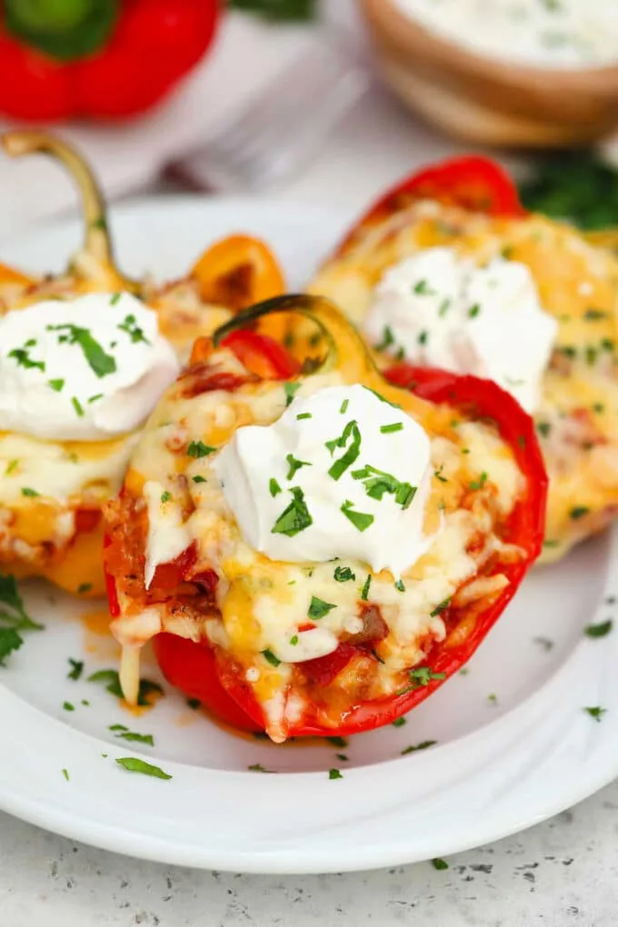 Mexican Stuffed Peppers Recipe [Video]