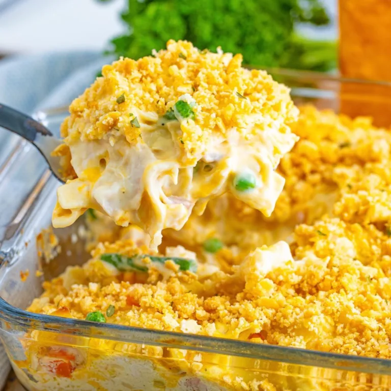 Chicken Noodle Casserole For Two