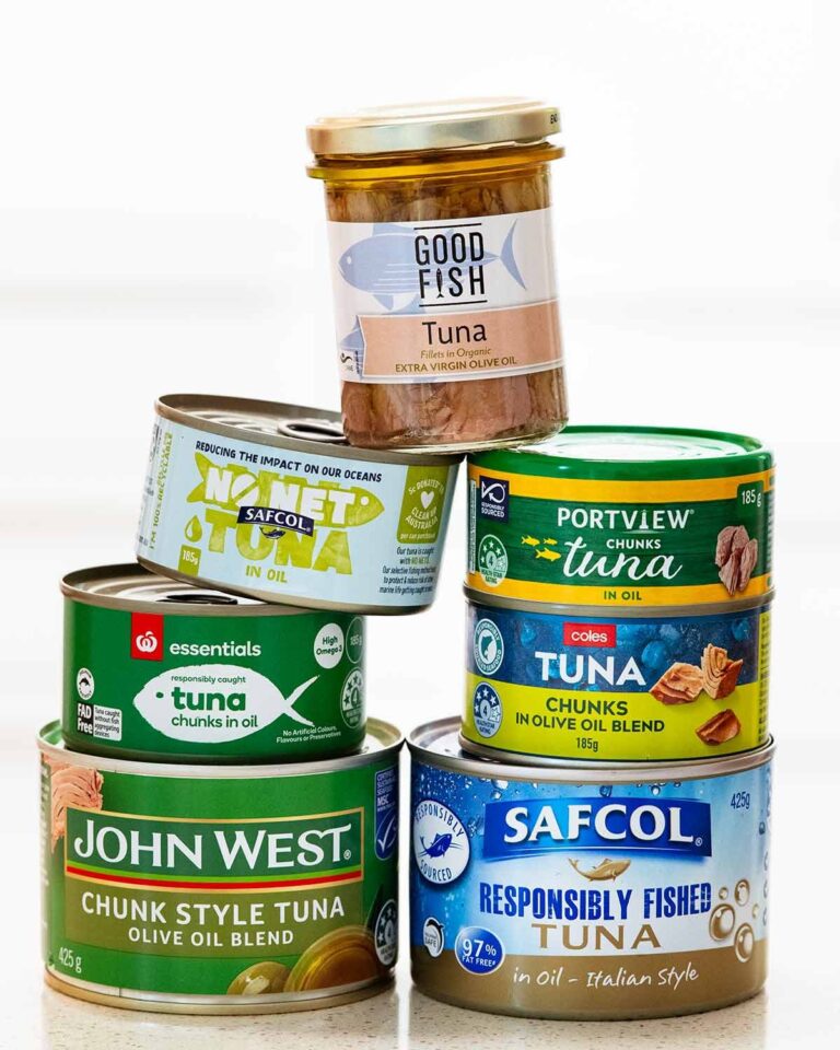 Choosing sustainable canned tuna