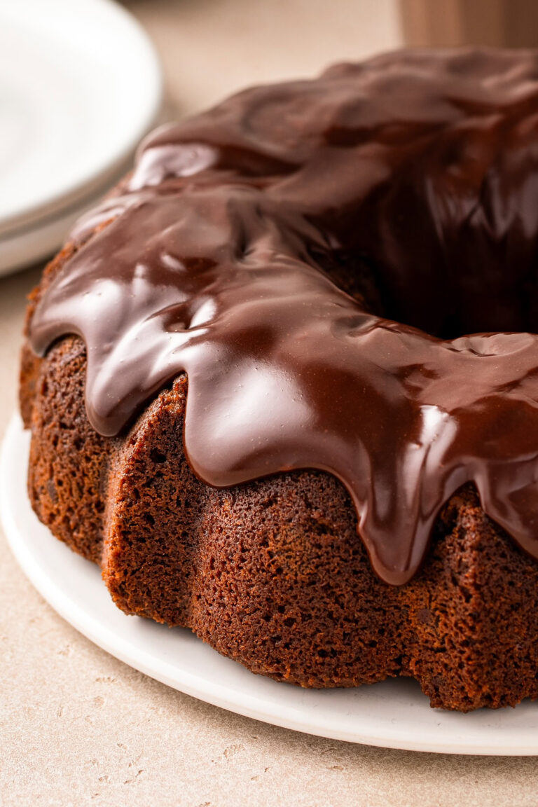 Chocolate Milk Bundt Cake