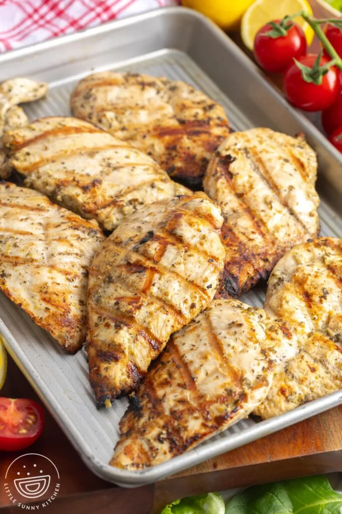Greek Grilled Chicken with the Best Marinade