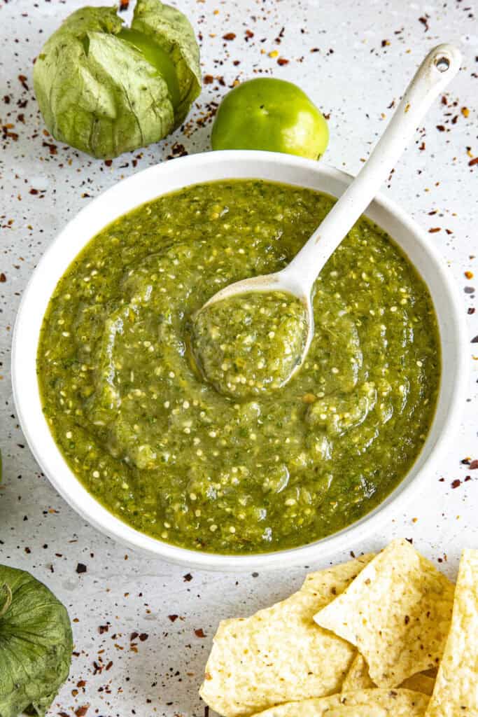 Salsa Verde Recipe (Mexican Green Salsa)