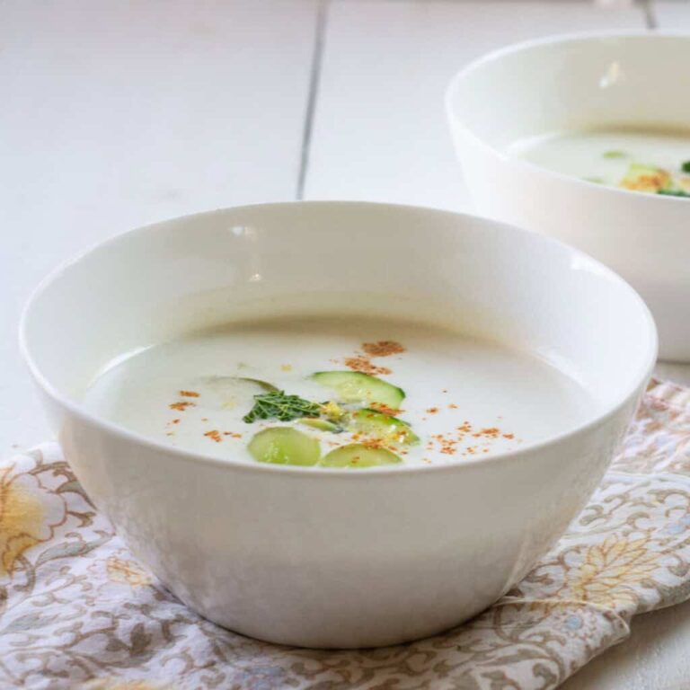 White Gazpacho with Grapes and Almonds